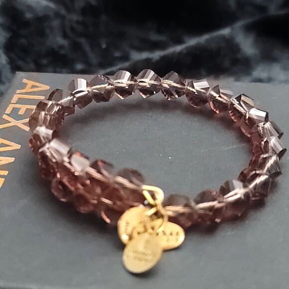 Alex and Ani Plum Mirage Wrap Bracelet - Picture 7 of 7